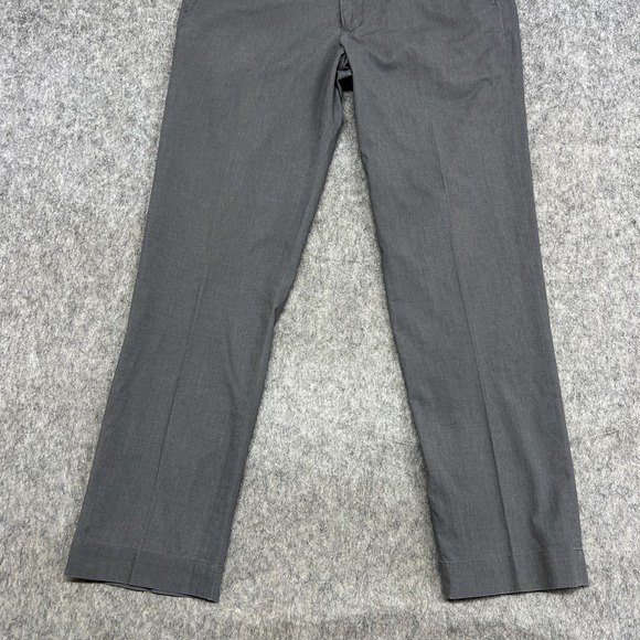 Polo Ralph Lauren Pants Mens 34x32 Gray Straight Fit Stretch Chino Casual Office - Picture 6 of 16